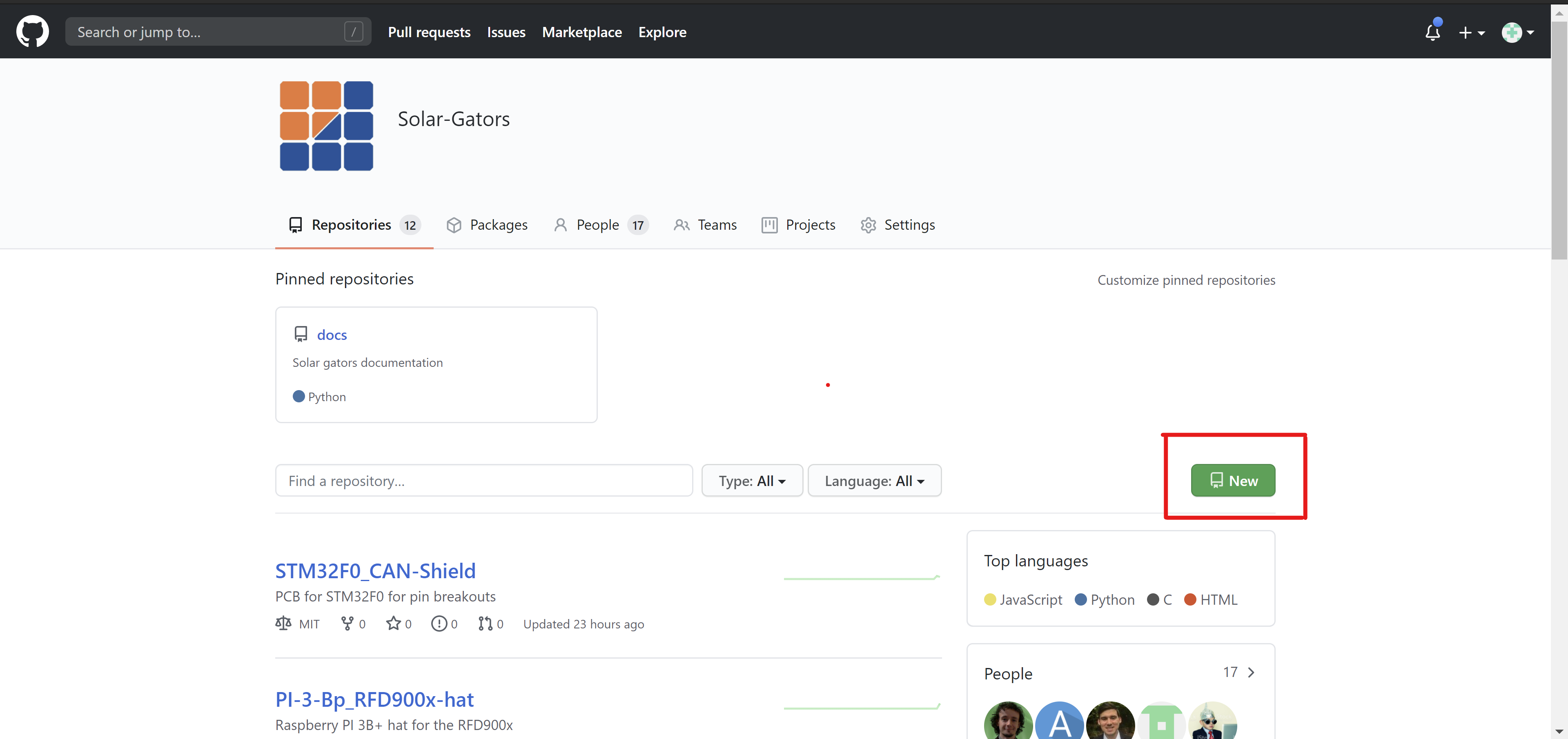 Create Repository
